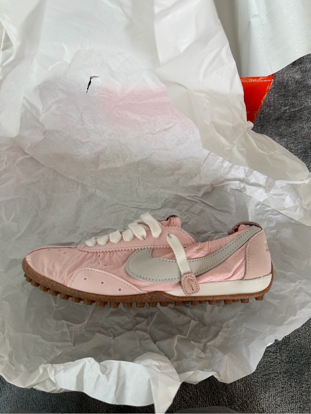 NWT Rare Jacquemus Pink & White Women's Moon Shoe 7.5 - Picture 8 of 13